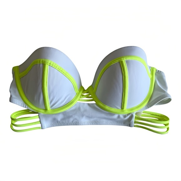 Victoria’s Secret The Midi Beach Bandeau Push-Up Bikini Set 34B - M Bottom NWT - Picture 11 of 12